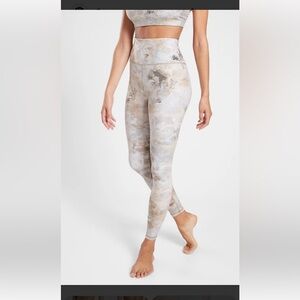 Athleta Elation high rise gilded tight small petite